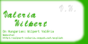 valeria wilpert business card